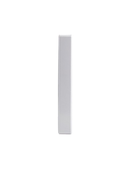 CI | Carpeta canguro 2 anillas mixtas 25mm liderpapel a4 plastico blanca