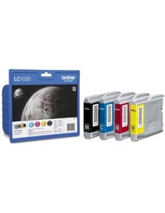 Multipack 4 cartuchos de tinta ORIGINAL LC1000VALBP