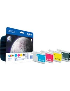 Multipack 4 cartuchos de tinta ORIGINAL LC1000VALBP 2