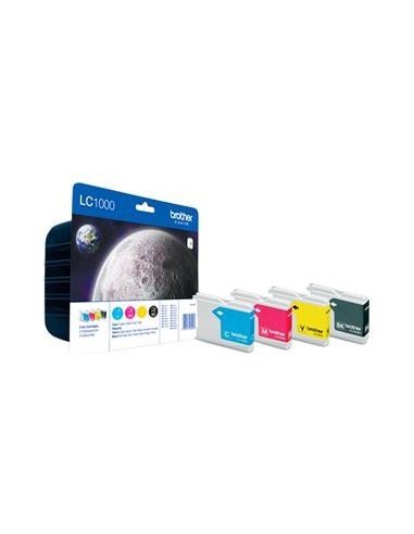 Multipack 4 cartuchos de tinta ORIGINAL LC1000VALBP