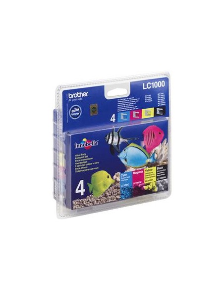 Multipack 4 cartuchos de tinta ORIGINAL LC1000VALBP