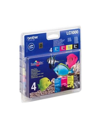 Multipack 4 cartuchos de tinta ORIGINAL LC1000VALBP