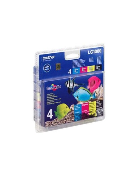 Multipack 4 cartuchos de tinta ORIGINAL LC1000VALBP