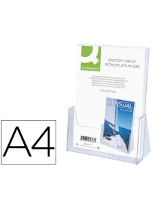 CI | Expositor sobremesa q-connect metacrilato tamaño a4...