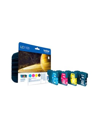 Multipack 4 cartuchos de tinta ORIGINAL LC1100VALBP