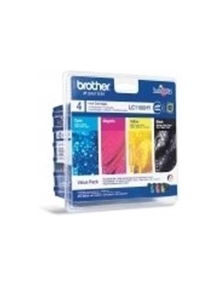 Multipack 4 cartuchos de tinta ORIGINAL LC1100HYVALBP