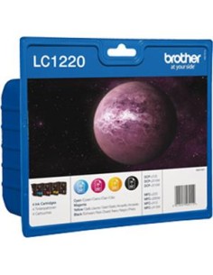 Multipack 4 cartuchos de tinta ORIGINAL LC1220VALBP