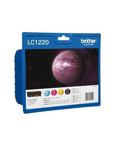 Multipack 4 cartuchos de tinta ORIGINAL LC1220VALBP