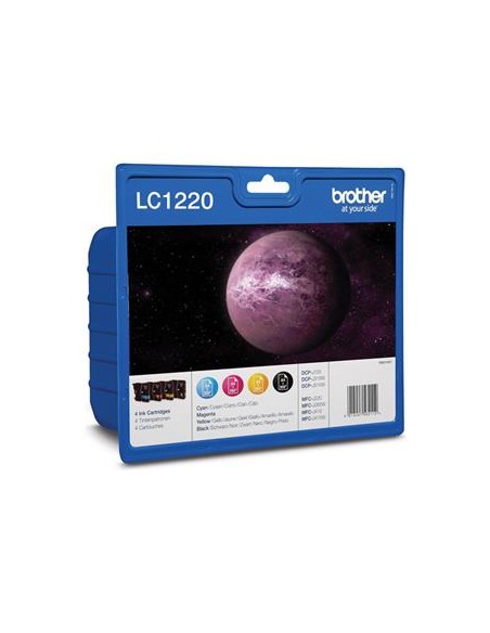 Multipack 4 cartuchos de tinta ORIGINAL LC1220VALBP