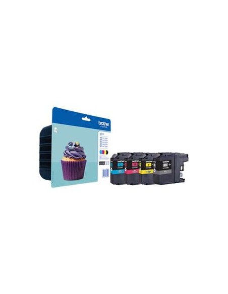 Multipack 4 cartuchos de tinta ORIGINAL LC123VALBP