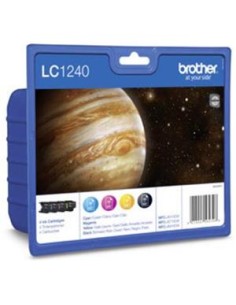 Multipack 4 cartuchos de tinta ORIGINAL LC1240VALBP