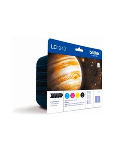 Multipack 4 cartuchos de tinta ORIGINAL LC1240VALBP