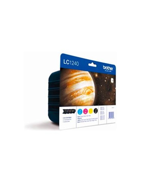 Multipack 4 cartuchos de tinta ORIGINAL LC1240VALBP