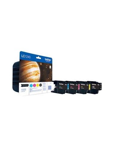 Multipack 4 cartuchos de tinta ORIGINAL LC1240VALBP