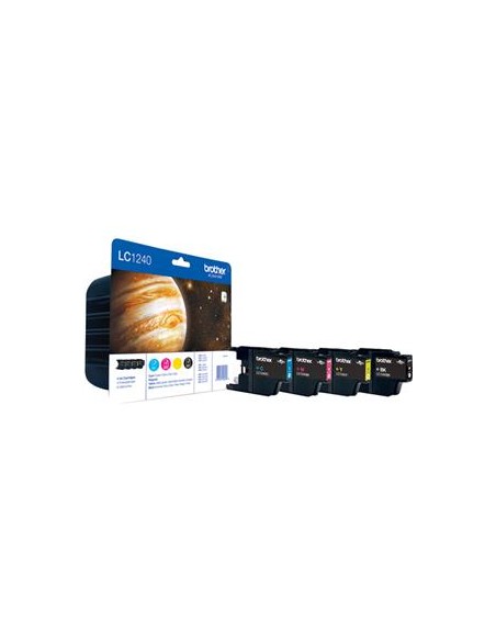 Multipack 4 cartuchos de tinta ORIGINAL LC1240VALBP