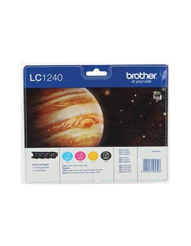 Multipack 4 cartuchos de tinta ORIGINAL LC1240VALBP