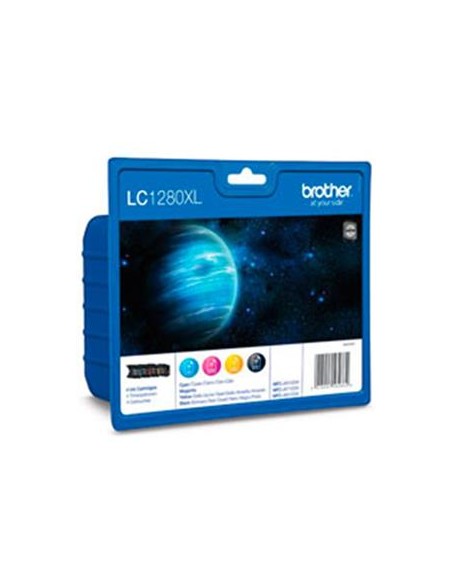 Multipack 4 cartuchos de tinta ORIGINAL LC1280XLVALBP