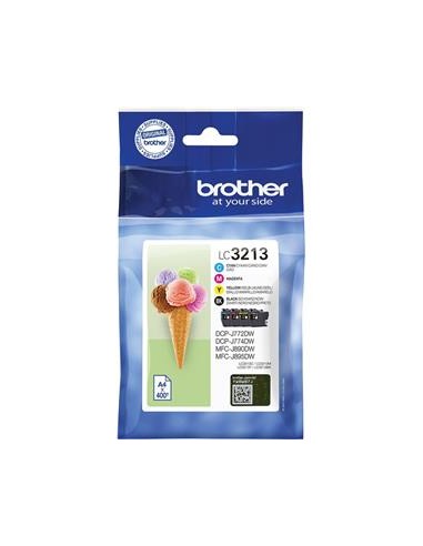 Multipack 4 cartuchos de tinta ORIGINAL LC3213VAL