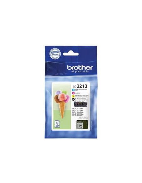 Multipack 4 cartuchos de tinta ORIGINAL LC3213VAL