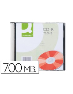 CI | Cd-r q-connect capacidad 700mb duracion 80min...
