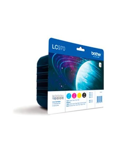 Multipack 4 cartuchos de tinta ORIGINAL LC970VALBP