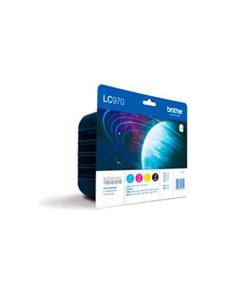 Multipack 4 cartuchos de tinta ORIGINAL LC970VALBP