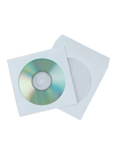 CI | Sobre para cd q-connect con ventana transparente y...