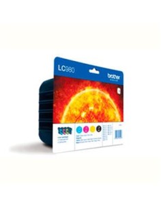 Multipack 4 cartuchos de tinta ORIGINAL LC980VALBP 2