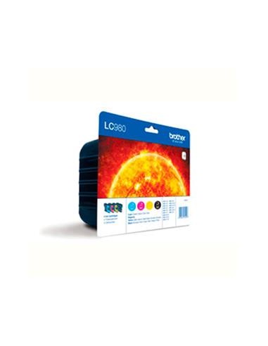 Multipack 4 cartuchos de tinta ORIGINAL LC980VALBP