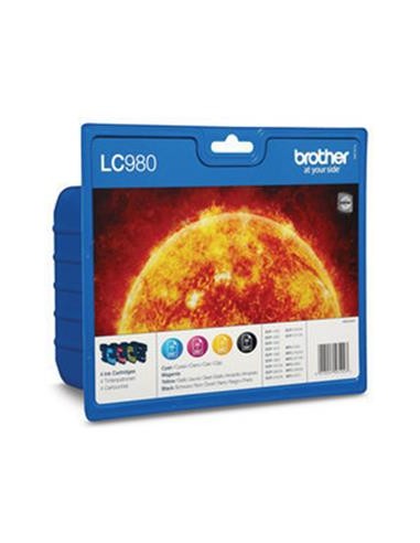Multipack 4 cartuchos de tinta ORIGINAL LC980VALBP