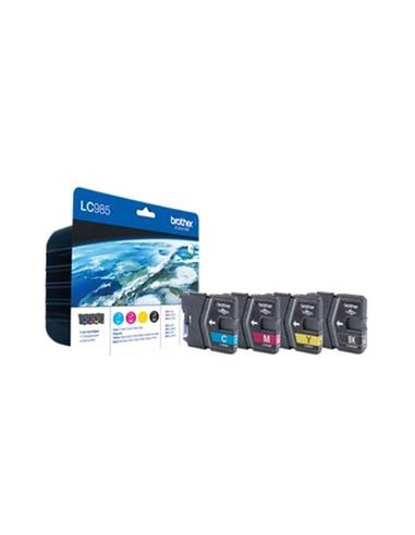 Multipack 4 cartuchos de tinta ORIGINAL LC985VALBP