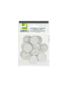 CI | Soporte para cd q-connect adhesivos -bolsa de 12... 2