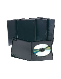 CI | Caja dvd q-connect -con interior negro -pack de 5... 2