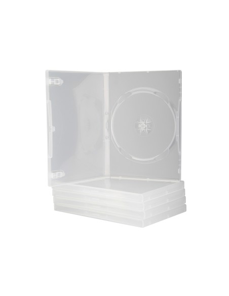 CI | Caja dvd q-connect transparente pack de 5 unidades