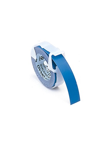CI | Cinta dymo 9mm x 3mt azul -tradicional