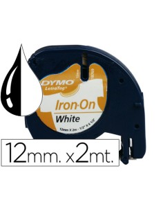 CI | Cinta dymo 12mm para ropa maquina letratag