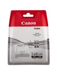 Multipack 2 cartuchos de tinta ORIGINAL 2 x PGI520BK -...