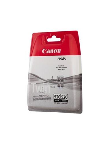 Multipack 2 cartuchos de tinta ORIGINAL 2 x PGI520BK - 2932B012