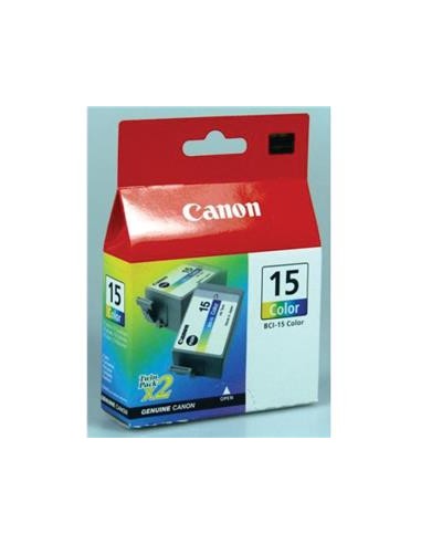 Cartucho de tinta ORIGINAL (2 unidades) BCI15C - 8191A002