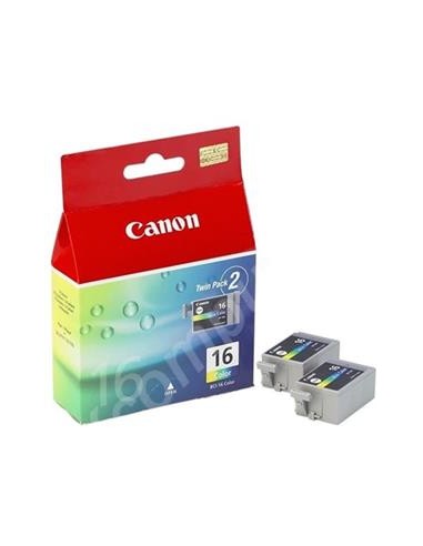 Cartucho de tinta ORIGINAL (2 unidades) BCI16CL - 9818A002