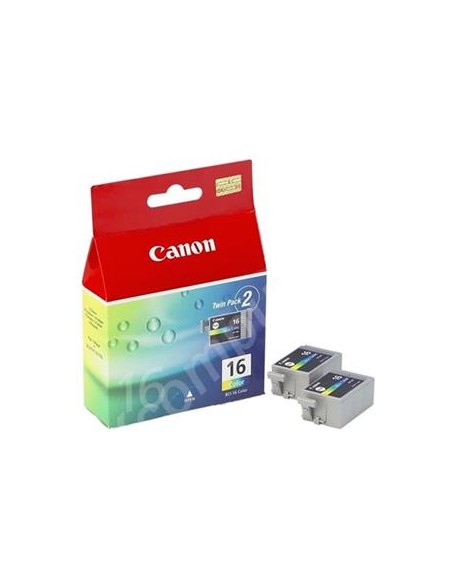 Cartucho de tinta ORIGINAL (2 unidades) BCI16CL - 9818A002