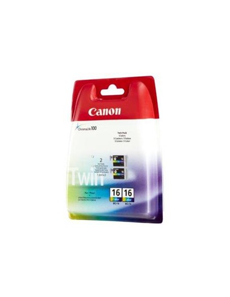 Cartucho de tinta ORIGINAL (2 unidades) BCI16CL - 9818A002