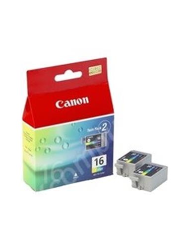 Cartucho de tinta ORIGINAL (2 unidades) BCI16CL - 9818A002