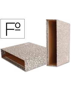 CI | Caja archivador liderpapel classic red folio gris