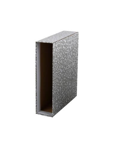 CI | Caja archivador liderpapel classic red a4 gris
