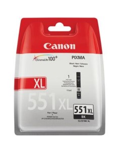 Cartucho de tinta ORIGINAL CLI551XLBK - 6443B001 2