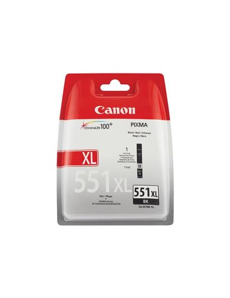 Cartucho de tinta ORIGINAL CLI551XLBK - 6443B001