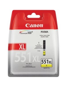 Cartucho de tinta ORIGINAL CLI551XLY - 6446B001 2