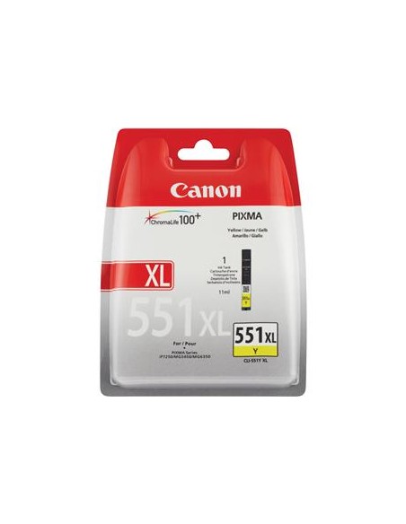 Cartucho de tinta ORIGINAL CLI551XLY - 6446B001