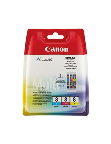 Multipack 3 cartuchos de tinta ORIGINAL CLI8 -...